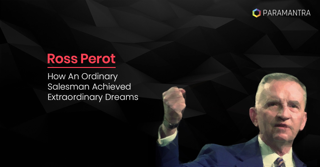 Ross Perot portrait – pioneering salesman and entrepreneur